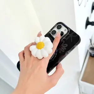Fashion Daisy Magnetic Phone Stand, Foldable Detachable Portable Desktop Holder, Versatile Phone Decoration Accessory, Creative Gift, Cellphone