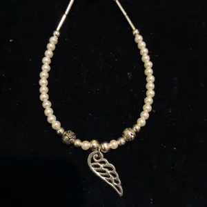 Handmade Silver Angel Wing Charm Bracelet - Ideal Gift for Loved Ones
