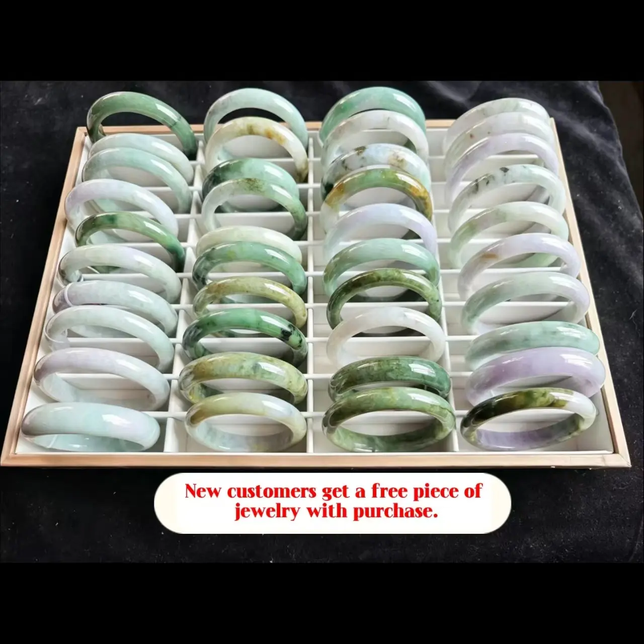 BNG3~Natural Myanmar A-grade jade~
