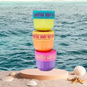 Noon Bora Smoothie Body Butter 8.4 fl oz 250 ml Fast Absorbing Creamy Formula for Soft Smooth Nourished Skin Long Lasting Sweet Scent Perfect for Daily Use