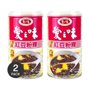 AGV Taiwan Niu Niu Series Konjac Red Bean Jelly 12 oz Pack - Instant Dessert