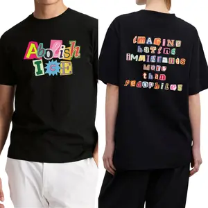 Double-sided Abolish ICE Shirt, Anti Trump Political Shirt, Funny Protest Graphic Tee, Dark Humor Shirt, Antifa, Abolish ICE Shirt, Fuck Ice