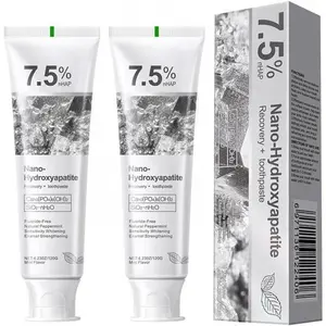 Nano Hydroxyapatite Toothpaste 7.5%25 nHAP, 4.23 oz – Enamel-Strengthening • Fluoride-Free • Natural Peppermint • Ideal for Sensitive Teeth