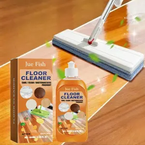 Lemon Scented Floor Cleaner, Stain Remover for Wood Floors, Tile Cleaning Liquid, Easy Removal of Tough Stains, Home Use