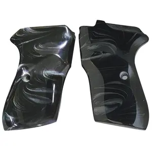Bersa Thunder Firestorm 22 380 Pistol Grips in Black Pearl Acrylic