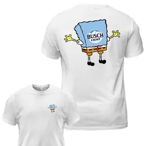 Busch Light Beer T-shirt, Beer Lovers Shirt, Funny Cartoon Tee, Adult Unisex Shirt, Shirt For Drinking Lovers, Gift For Him