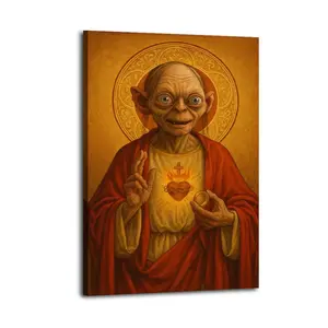 Funny Fantasy Meme Artistic Wall Decor, Waterproof Canvas Poster, Cute And Vibrant Poster for Bathroom, Living Room, Bedroom, Dorm, A Perfect Gift Idea for New Year Home Decor