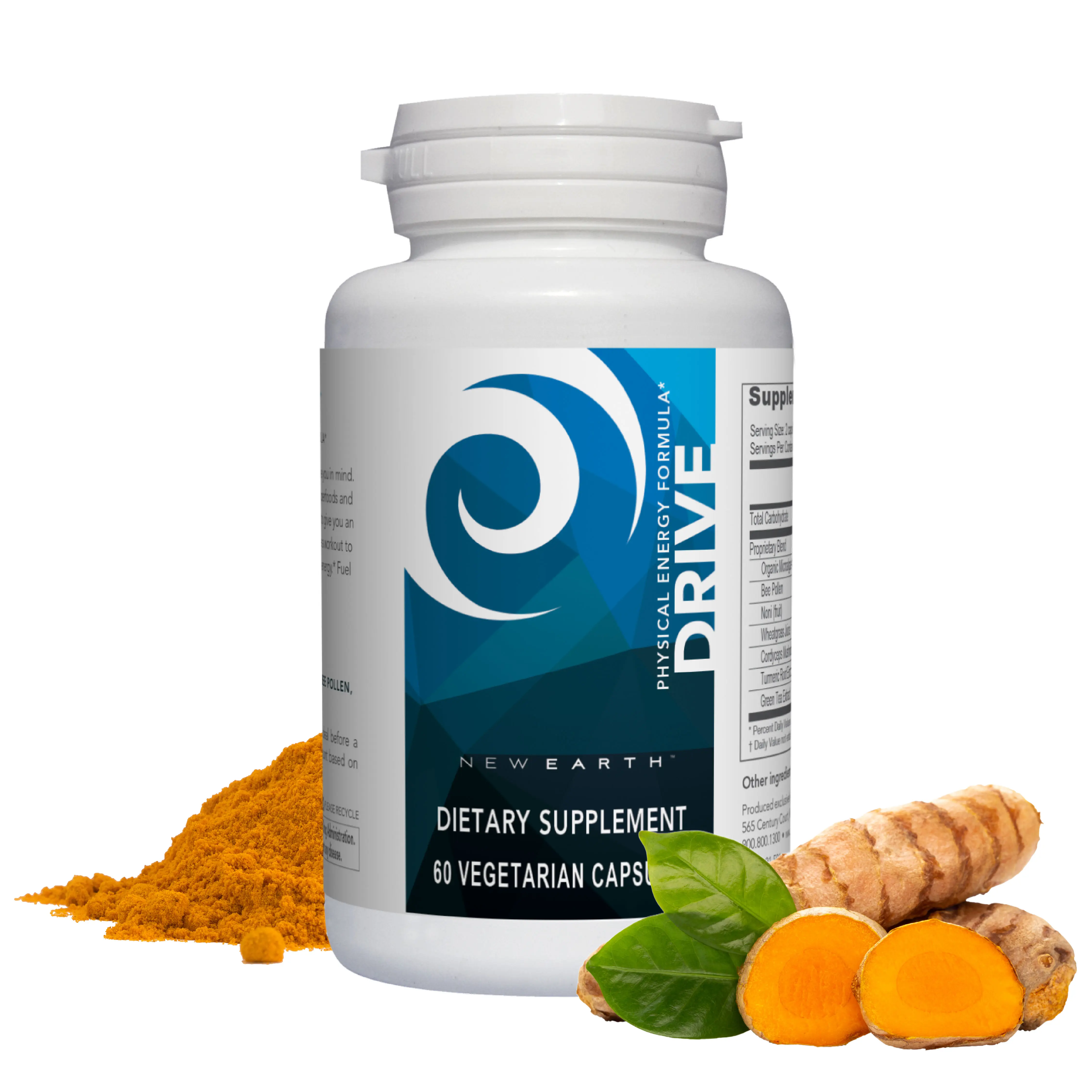 Drive – Natural Pre-Workout Superfood Formula | Energy & Performance Support | Vegan
