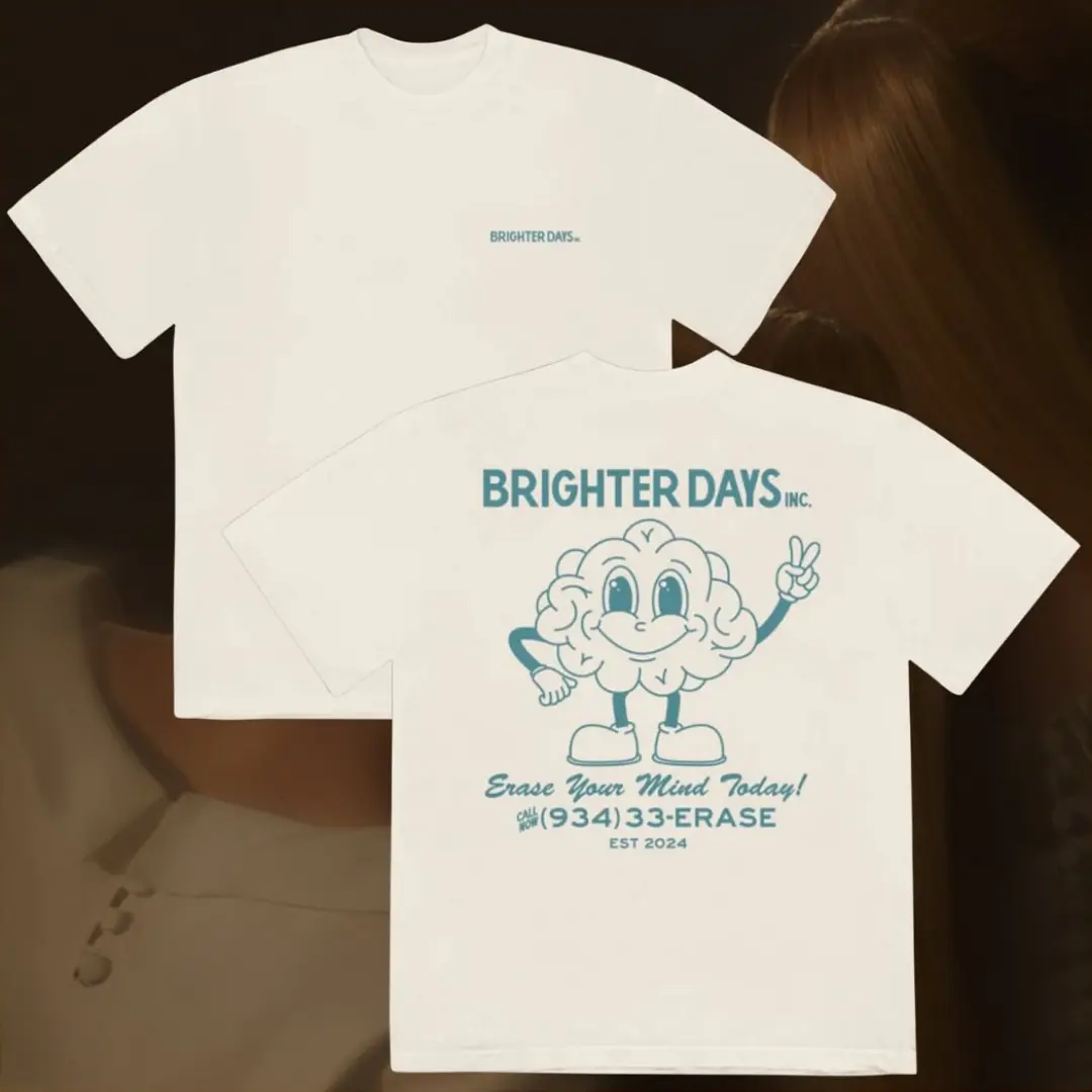 934-33-ERASE T-shirt, Brighter Days Shirt, Ariana Merch, Music Fan