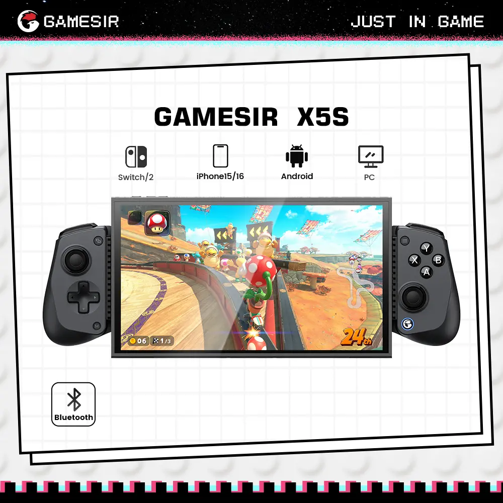 GameSir X5s Wireless Mobile Game Controller