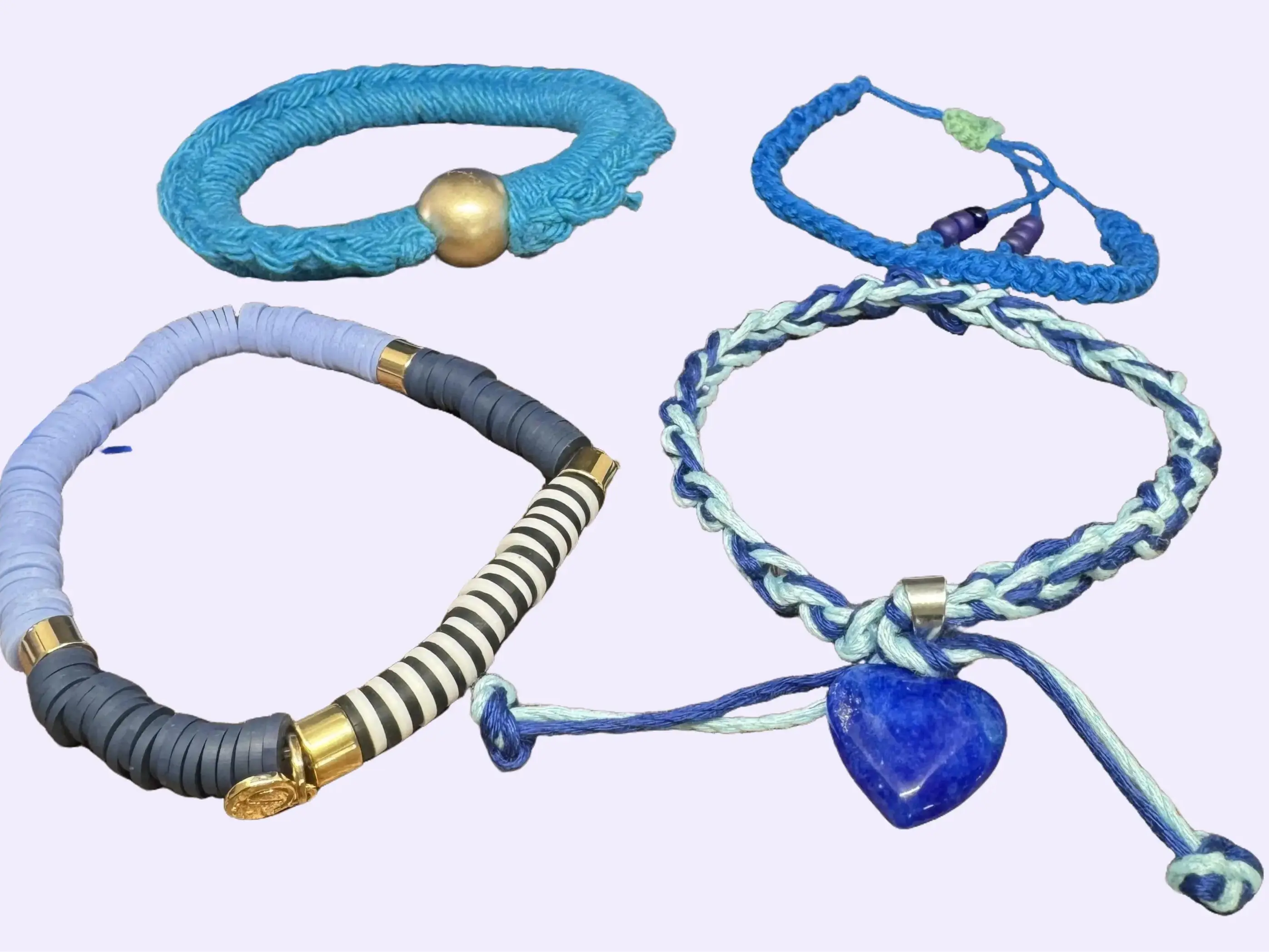 Friendship Bracelet Making Kit- All supplies needed for 4 distinct styles of bracelets plus access to instructional videos! diy craft bracelet jewelry