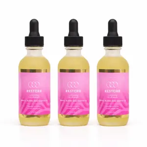 Restore -Haircare Growth Serum Bundle (3pk) with Herbal Blend, Castor Oil, Eucalyptus Oil for Dandruff and Dry Scalp Relief  ( Fragrance , Comfort )