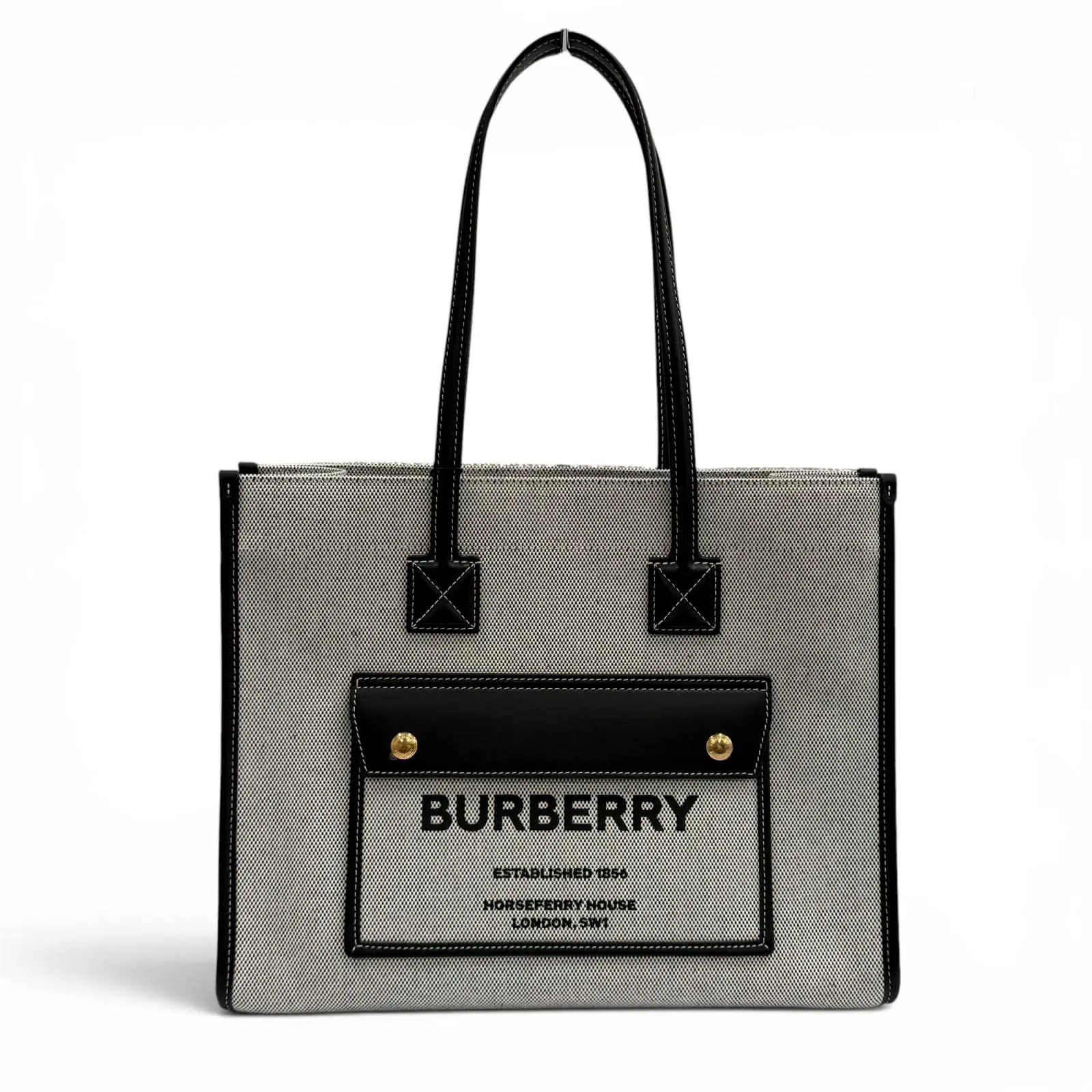 Pre-owned BURBERRY Canvas Tote Bags Freya Tote Bag
