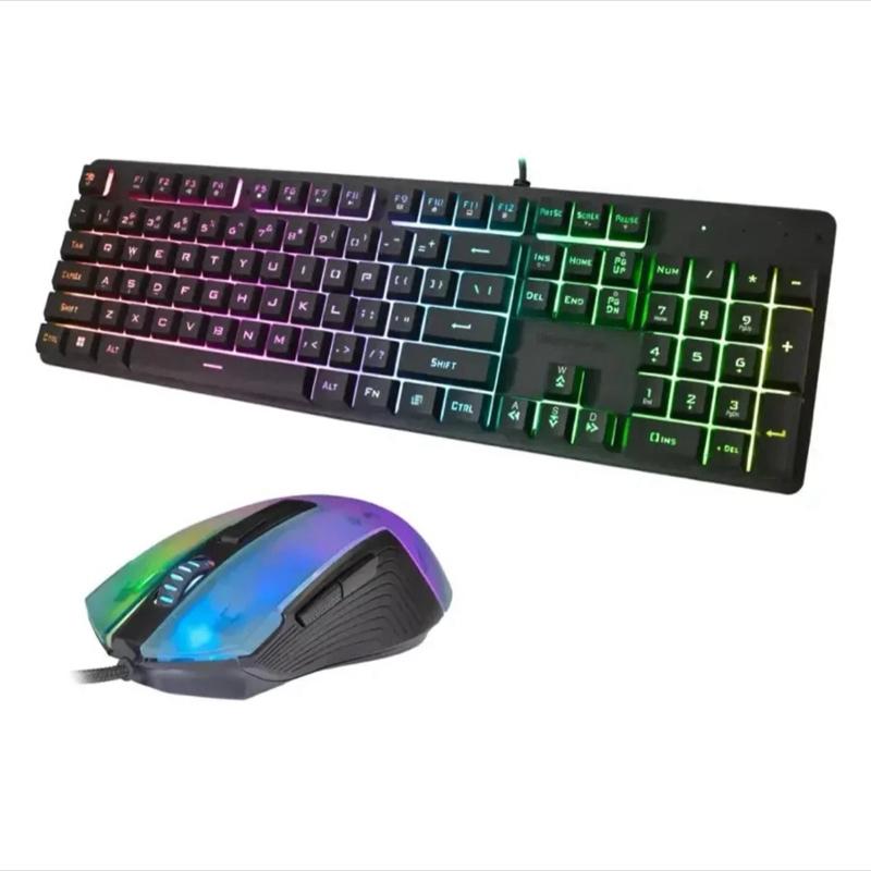 iBUYPOWER Chimera KM7 Gaming Keyboard and Mouse Combo RGB, Black
