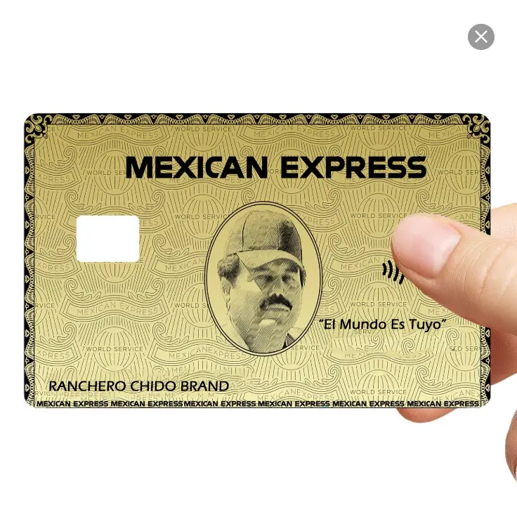 El Gran Jefe Debit/Credit Card Skin Adhesive Covers - Premium Vinyl, Vibrant Designs, Easy Application