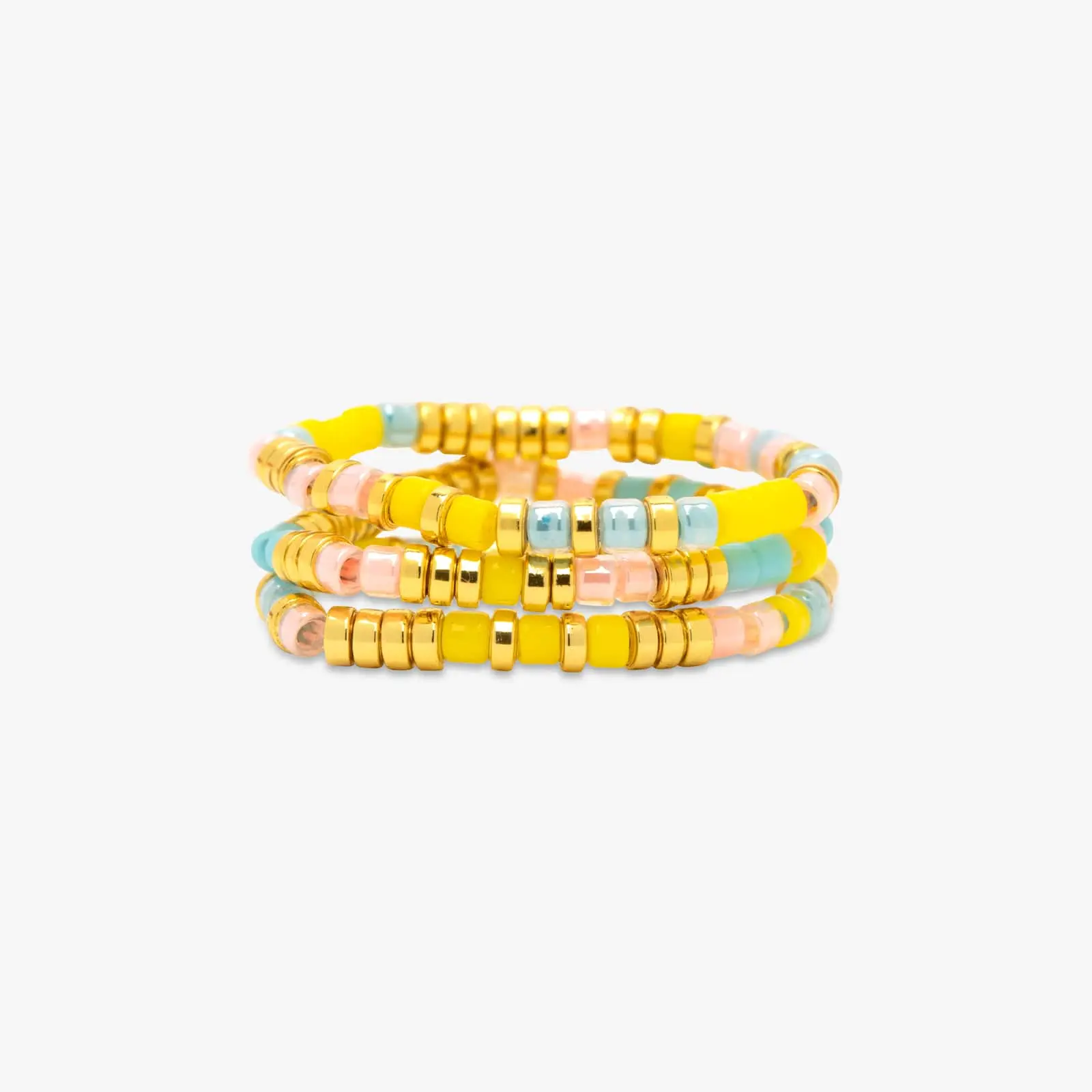 Sunset Beach Stretch Ring Set of 3 Sunset Beach Stretch Ring Set of 3
