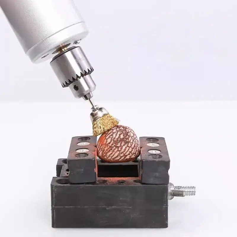 45pcs Steel and Copper Wire Brush Set, Efficient Polishing, Rust Removal, Deburring, Versatile and Easy-To-Use Tool Kit