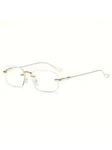 Anti Radiation Eyeglass For Woman Men Rimless Glasses Anti Blue Light Eyewear Rimless Eyeglasses