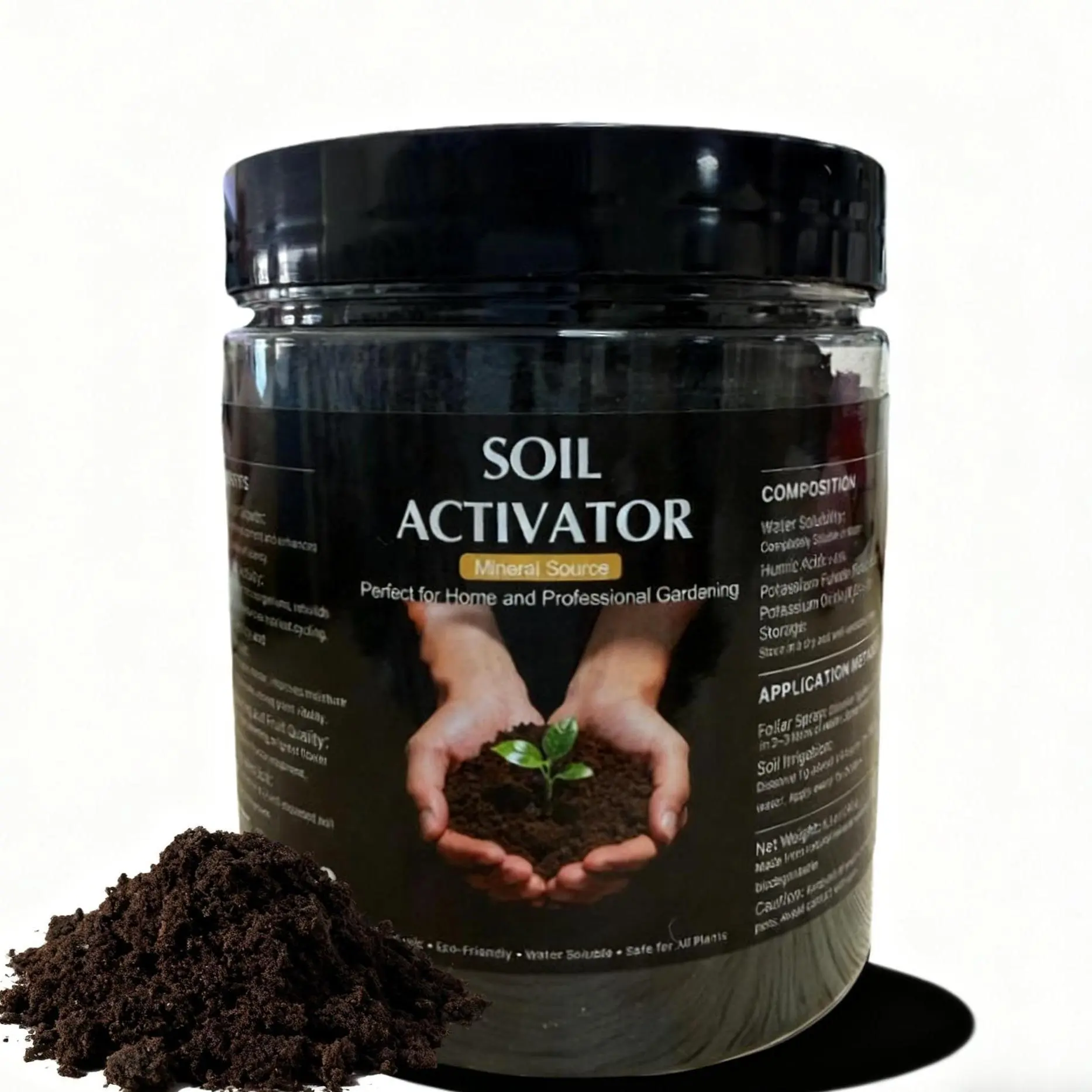 8.5 oz Plant Growth Booster – Quick Soil Recovery Solution for All Garden and Potted Plants