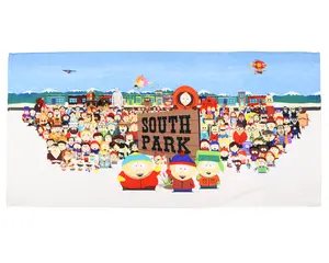 South Park Beach Towel Eric Stan Kyle Kenny Characters 30"x60" South Park Beach Towel Eric Stan Kyle Kenny Characters 30"x60"