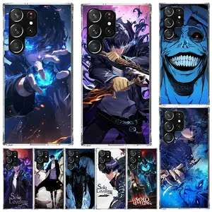 Anime S-Solos L-Levelings Cover For Samsung Galaxy S23 S22 S24 S25 S26 Ultra PlusFE Phone Case