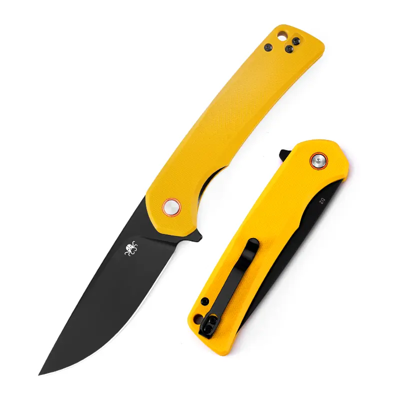 Black Drop Point, Yellow G10