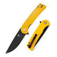 Black Drop Point, Yellow G10
