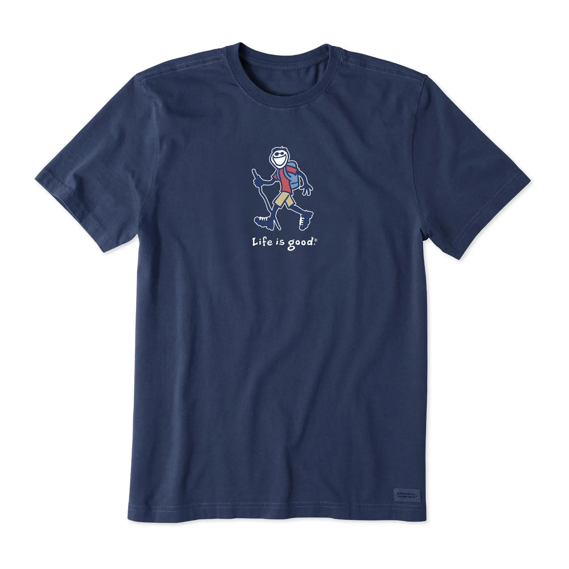 Life is Good Men's Hiking Jake Crusher Tee