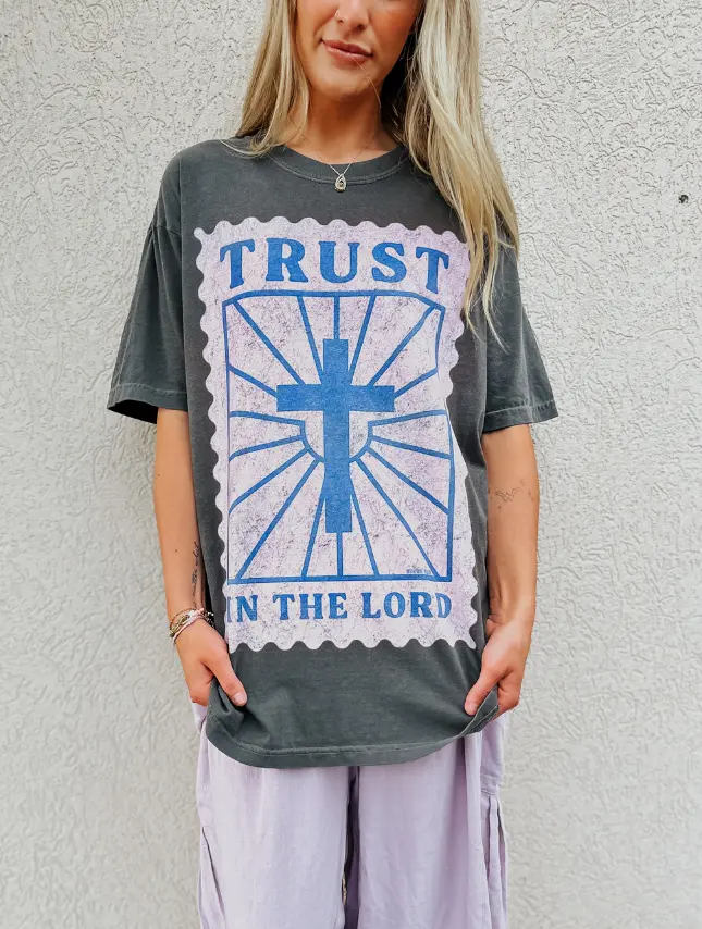Retro Trust In The Lord Tee