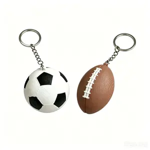 [2-Pack] 3-in-1 Hidden Bottle Opener | Soccer/Football Keychain & Magnetic Fridge Magnet | Sports Bag Charm | Perfect Gift for Men & Sports Fans