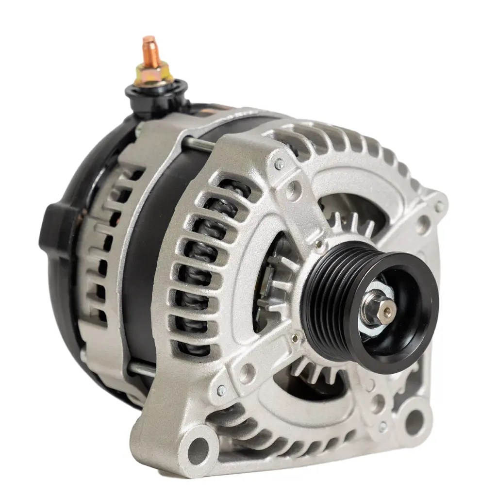 High Output Alternator for 2001-2007 Chrysler Town & Country V6 3.3L, with OEM Plug, Voltage Regulators, Shorter Belt & Alternator Installation Compatibility