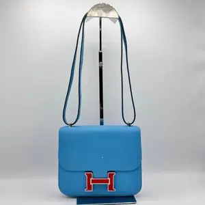 Pre-owned HERMÈS LEATHER Crossbody Bags Hermes Constance Bag Epsom 18