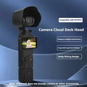 Dji Osmo Pocket 3 Sunshade Lens Protection Cover Accessory, Anti-Glare Camera Protector, Essential Photography Gear, Expanded Aperture, Sunlight Reduction