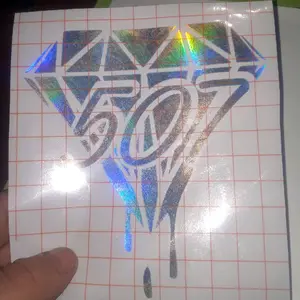 Area code, bleeding dimond car sticker. Customizable vynal car sticker. Area code gang truck or car decal.