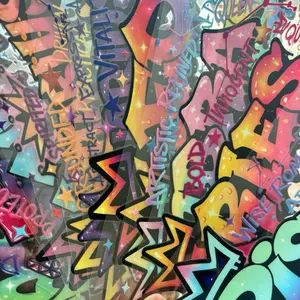 Zodiac Sign 16 oz UVDTF Wraps - Vibrant Graffiti Art for Creative Projects