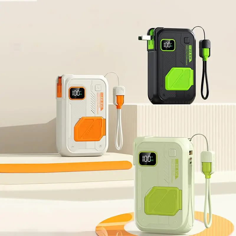 20000mAh Power Bank, 1 Count Portable Power Bank with Digital Display, 15W Magnetic Output Power Bank for iPhone, Samsung, Huawei, Xiaomi, Mini Travel