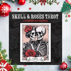 2026 Tarot - Skulls & Roses Wall Calendar Calendar – Wall Calendar, June 23, 2025