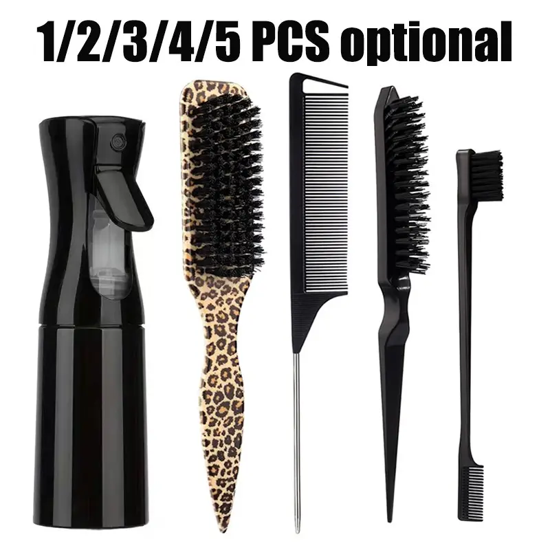 Hair Styling Brush Set, Soft Bristle Hairbrushes for All Hair Types, Adds Shine & Smooths Frizz, Multi-Pack Options Available, Hair Styling Tools, Hair Care Tool