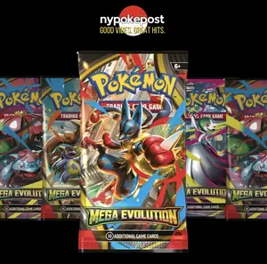 Mega Evolution Booster Pack - English - Pokemon Trading Card Game TCG