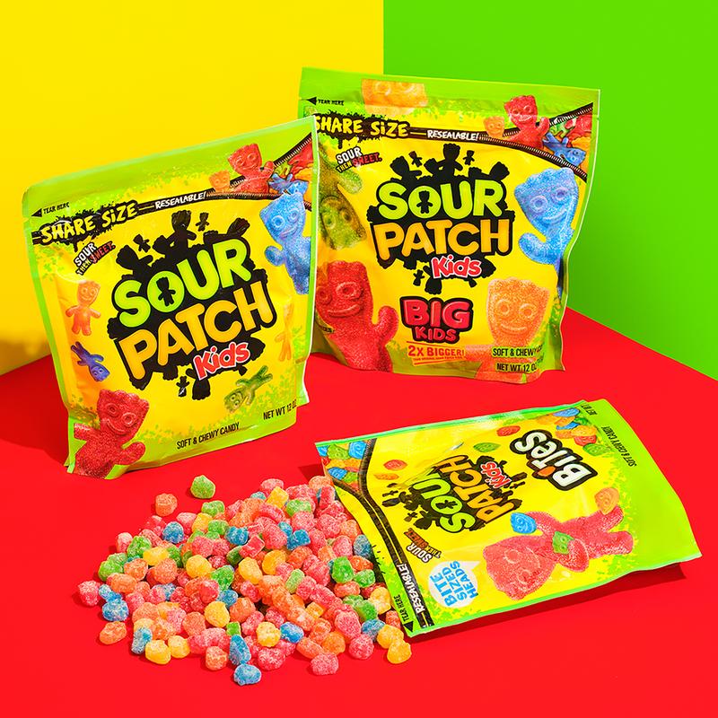 SOUR PATCH KIDS Original Flavor Variety Pack | Assorted Original, Big Kids, Bites, & Chews
