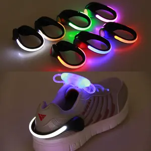 Outdoor sports night luminous shoe clip light, flash shoe clip, outdoor sports warning light, night running cycling equipment