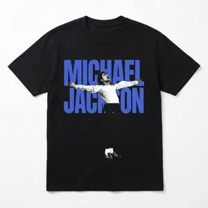[FREE SHIP] [SALE UP TO 50%] Michael Jackson Pop Icon Sketch Art T-shirt, Music Legend Graphic Tee, Vintage Aesthetic Outfit, Retro Style Fashion, Unisex Oversized Gift