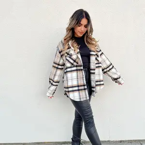 AMY PLAID SHACKET