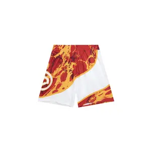 Team Marble Swingman Shorts "NBA Atlanta Hawks 1986" PFSW1279 AHA86PPPRED1