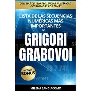 List of Grigori Grabovoi's Most Important Number Sequences (Spanish): Spiritual Numerology for Healing and Elevating Consciousness | With More... by Topic | Includes Bonus (Spanish Edition)