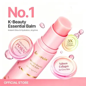 Wrinkle Bounce Multi Balm Stick - PDRN Collagen Wrinkle Stick & Hydrating Multi-Use Balm for Face Lips & Neck Anti-Aging Radiance Booster with Salmon Collagen Jeju Fermented Oil & PDRN Skin Repair Moisturizing Hydrate Nourishing