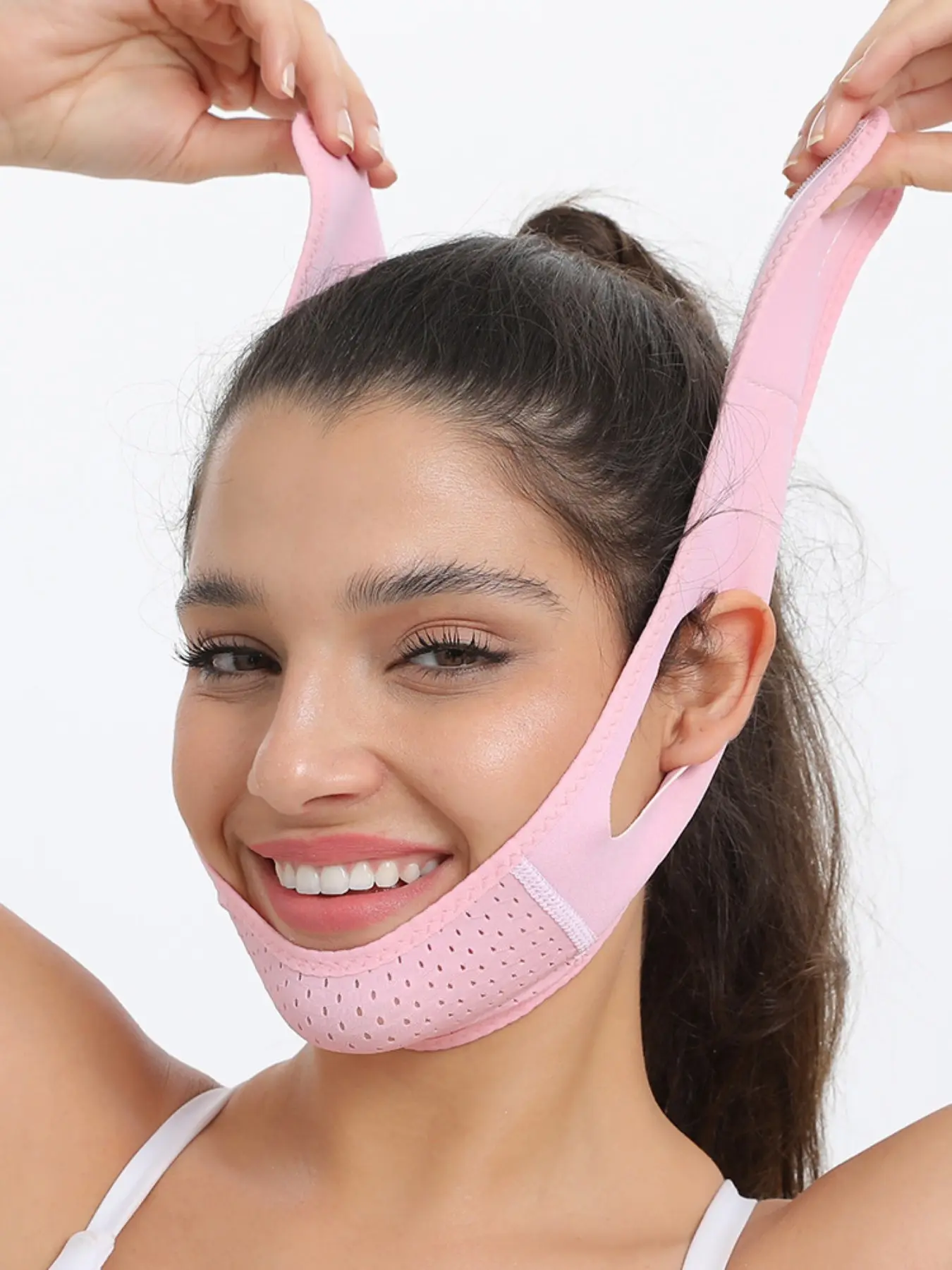 Face Lifting Bandage Mask, Tightening V Face Beauty Mask, Reduces Wrinkles and Double Chin, Elegant Design for All Seasons, wrinkle reduction, Facial Aesthetic