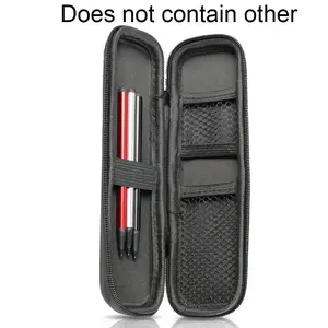 1PC Black Pen Pencil Case Holder Protective Carrying Box Bag Storage Container for Pen Ballpoint Pen Stylu (21x7.5cm)