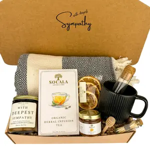 Sympathy Basket with Blanket | Gift for Someone Who Lost a Loved One