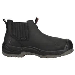 ROCKY Mens Worksmart Met Guard 6 Inch Waterproof Composite Toe  Work/Duty - Black